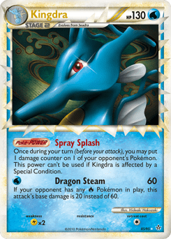 Kingdra #85 from HS—Unleashed