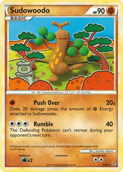 Sudowoodo #9 from HS—Unleashed