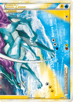 Raikou & Suicune LEGEND #93 from HS—Unleashed