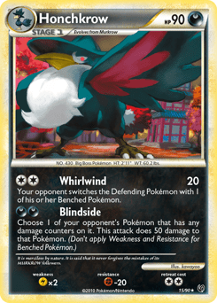 Honchkrow #15 from HS—Undaunted