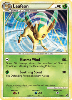 Leafeon #17 from HS—Undaunted