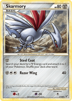 Skarmory #21 from HS—Undaunted