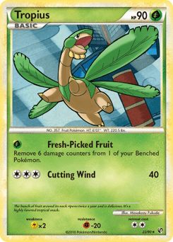 Tropius #22 from HS—Undaunted