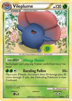 Vileplume #24 from HS—Undaunted