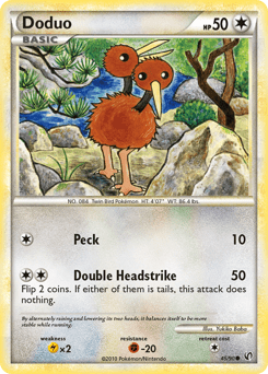Doduo #45 from HS—Undaunted