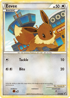 Eevee #47 from HS—Undaunted