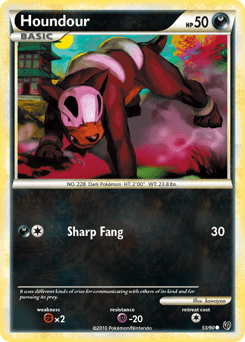 Houndour #53 from HS—Undaunted