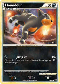 Houndour #54 from HS—Undaunted