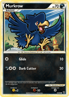 Murkrow #59 from HS—Undaunted