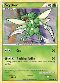 Scyther #65 from HS—Undaunted