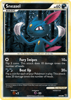 Sneasel #68 from HS—Undaunted