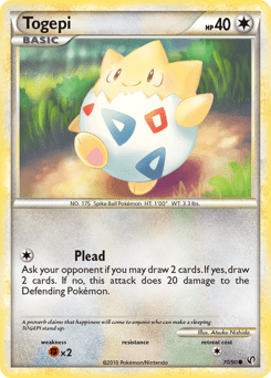 Togepi #70 from HS—Undaunted