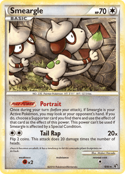 Smeargle #8 from HS—Undaunted