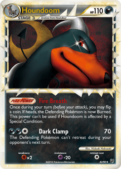 Houndoom #82 from HS—Undaunted