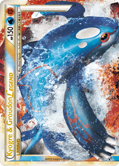 Kyogre & Groudon LEGEND #87 from HS—Undaunted