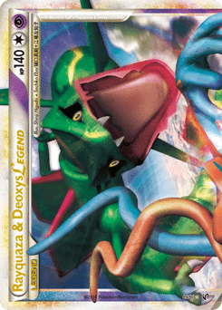 Rayquaza & Deoxys LEGEND #89 from HS—Undaunted