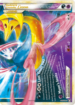Darkrai & Cresselia LEGEND #100 from HS—Triumphant