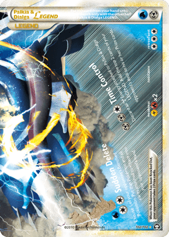 Palkia & Dialga LEGEND #102 from HS—Triumphant