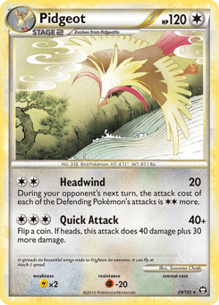 Pidgeot #29 from HS—Triumphant