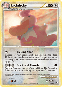 Lickilicky #38 from HS—Triumphant