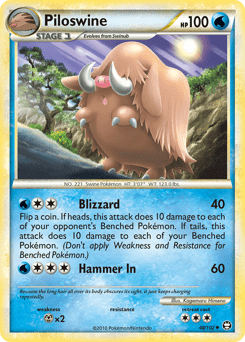 Piloswine #48 from HS—Triumphant