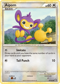 Aipom #55 from HS—Triumphant