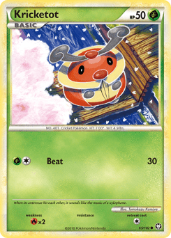 Kricketot #65 from HS—Triumphant