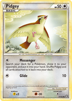 Pidgey #71 from HS—Triumphant