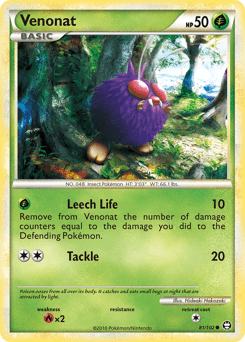 Venonat #81 by Hideaki Hakozaki