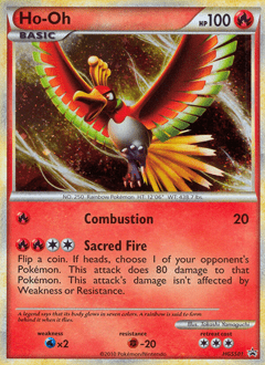 Ho-Oh #HGSS01 from HGSS Black Star Promos