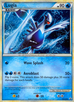 Lugia #HGSS02 from HGSS Black Star Promos