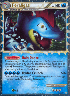 Feraligatr #HGSS07 by Kent Kanetsuna