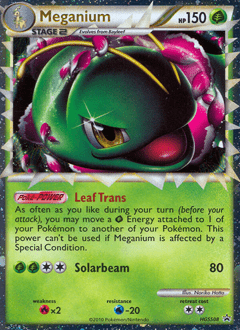 Meganium #HGSS08 by Noriko Hotta