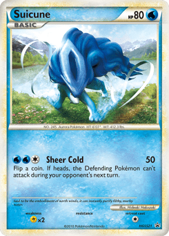 Suicune #HGSS21 by Hideaki Hakozaki