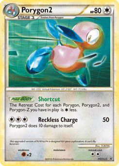 Porygon2 #HGSS23 by TOKIYA