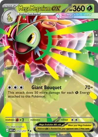 Mega Meganium ex #10 from Ascended Heroes