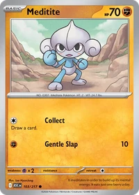 Meditite #103 from Ascended Heroes