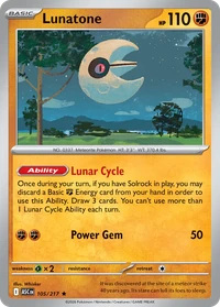 Lunatone #105 by Whisker