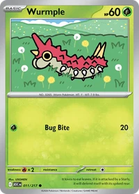 Wurmple #11 from Ascended Heroes