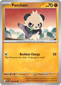 Pancham #115 from Ascended Heroes