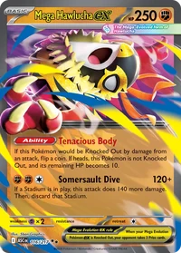 Mega Hawlucha ex #116 from Ascended Heroes