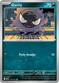 Gastly #123 from Ascended Heroes