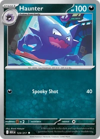 Haunter #124 from Ascended Heroes