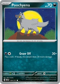 Poochyena #128 from Ascended Heroes