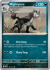 Mightyena #129 by akagi