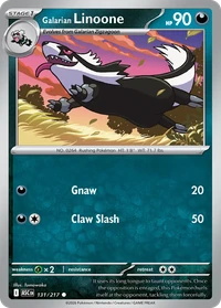 Galarian Linoone #131 from Ascended Heroes