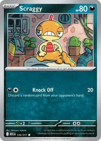 Scraggy #134 from Ascended Heroes