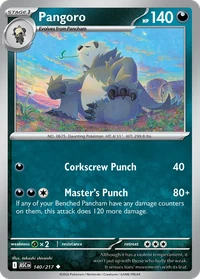 Pangoro #140 from Ascended Heroes