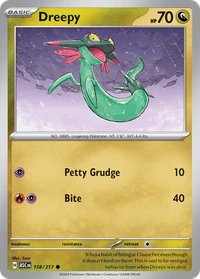 Dreepy #158 from Ascended Heroes