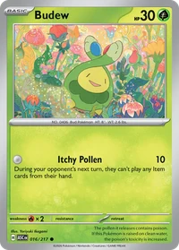 Budew #16 from Ascended Heroes
